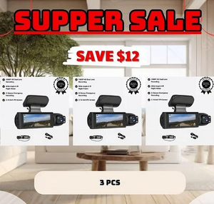 Enesy Front & Rear Dash Cam