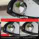 Suction Cup Car Convex Blind Spot Mirror (1 Set/2 Pcs)