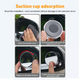 Suction Cup Car Convex Blind Spot Mirror (1 Set/2 Pcs)