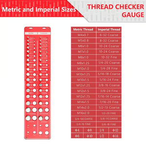 🔥34-hole Thread Checker, Nut and Bolt Thread Checker