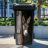 🫏 Donkey Painting Trash Can Sticker