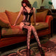 Elegant fishnet tights